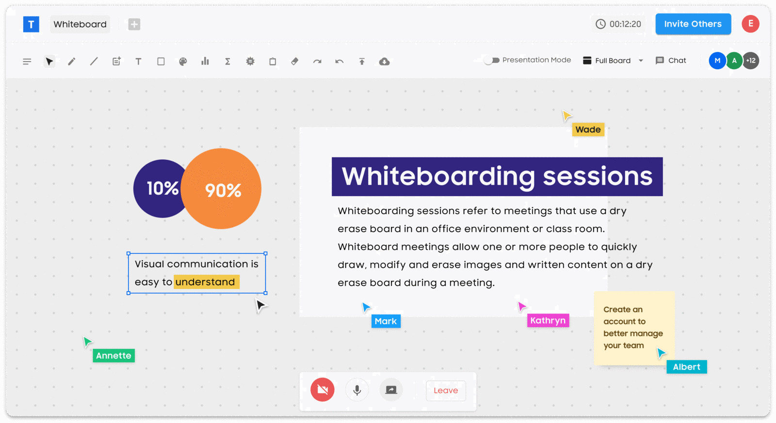 Whiteboard Slider